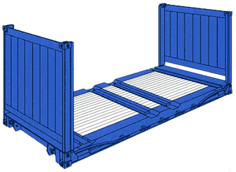 Flat Rack Container alt